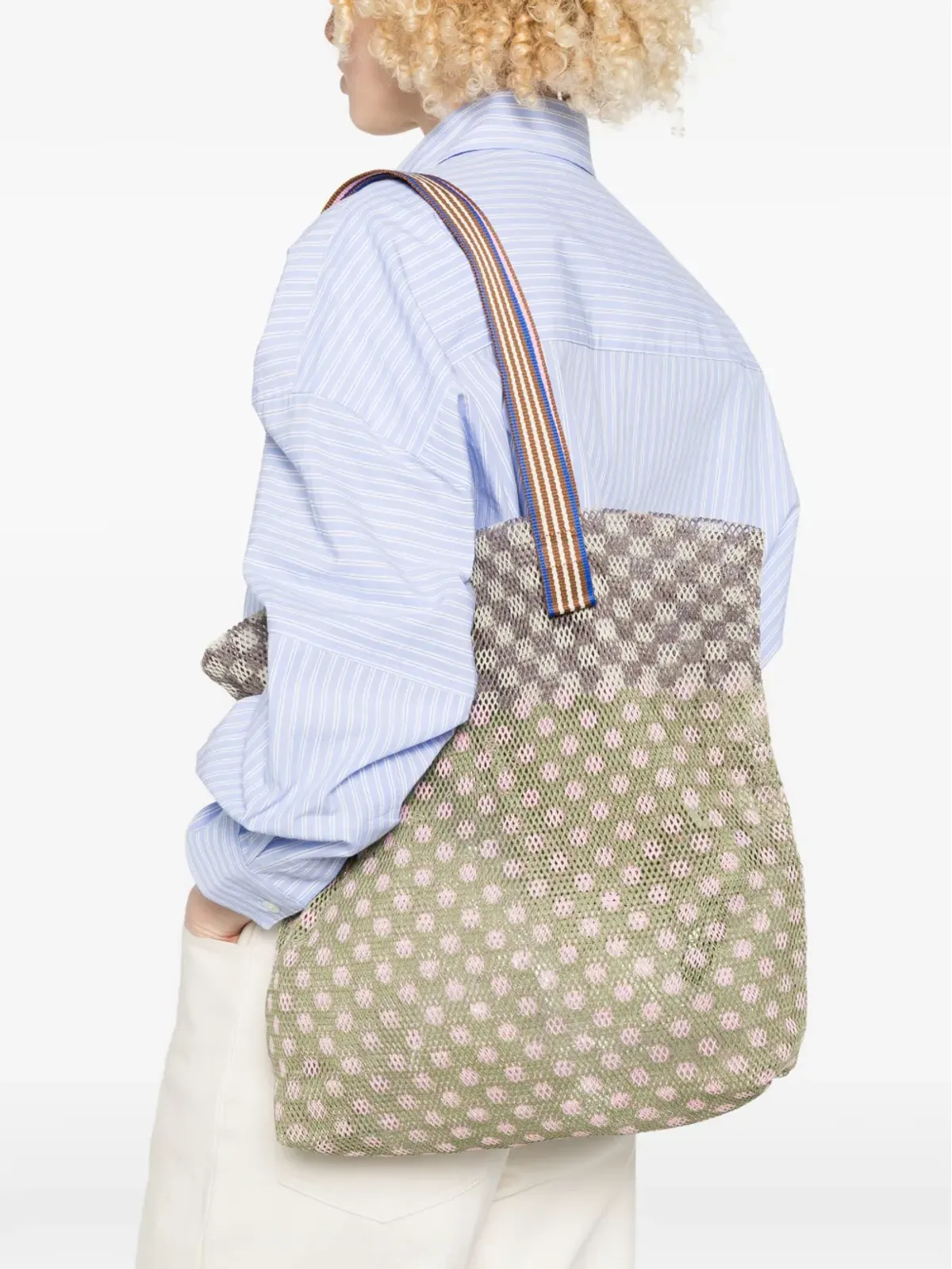 Épice Kanpur ポルカドット トートバッグ - 画像2