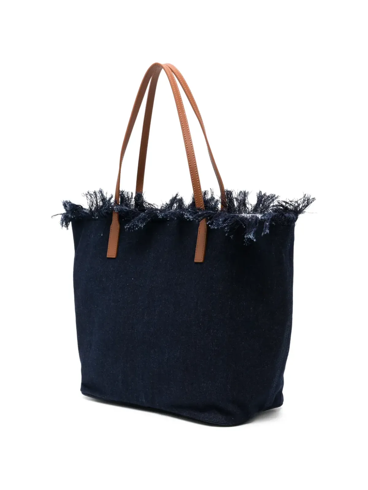 MC2 Saint Barth シティロゴ刺繍トートバッグ ブルー - 画像3