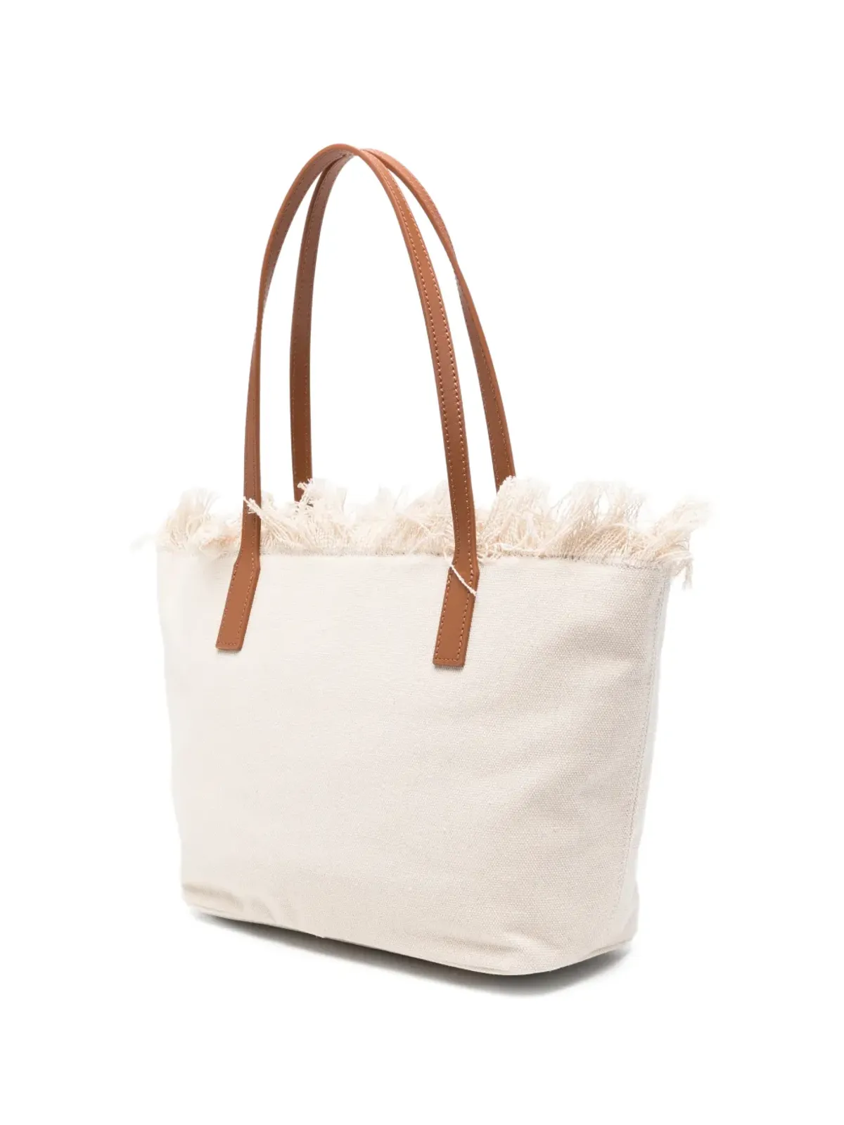 MC2 Saint Barth City fringed-trim ミディアム トートバッグ - 画像3