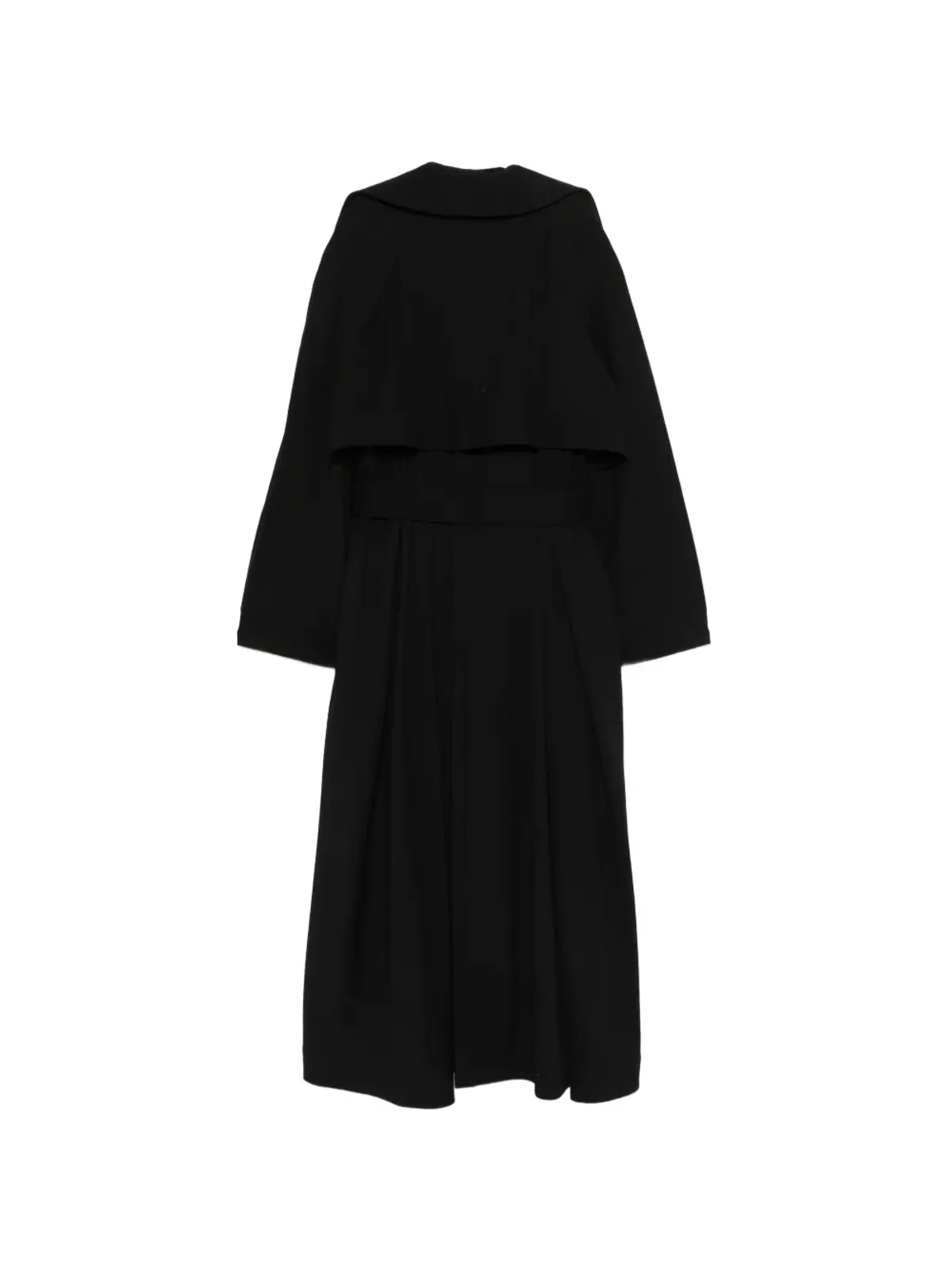 Carven ダブルブレスト ベルト付きコート - 画像2