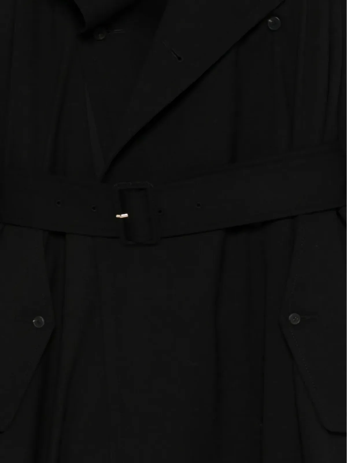 Carven ダブルブレスト ベルト付きコート - 画像3