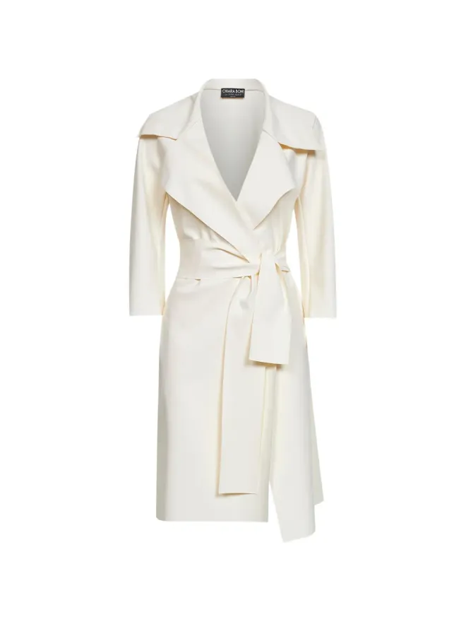 CHIARA BONI La Petite Robe CHIARA BONI La Petite Robe ベルト付きトレンチコートの商品画像