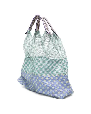 Épice Elziver patterned tote bag - Green - サムネイル3