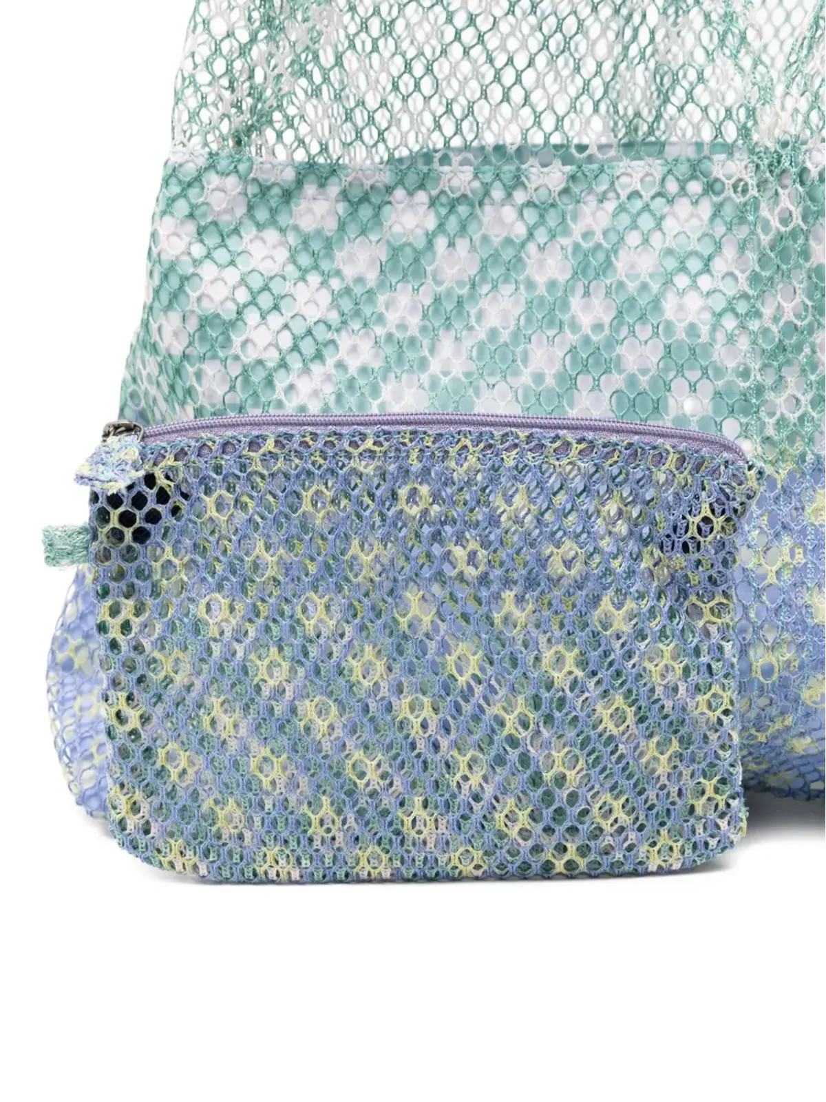 Épice Elziver patterned tote bag - Green - 画像4