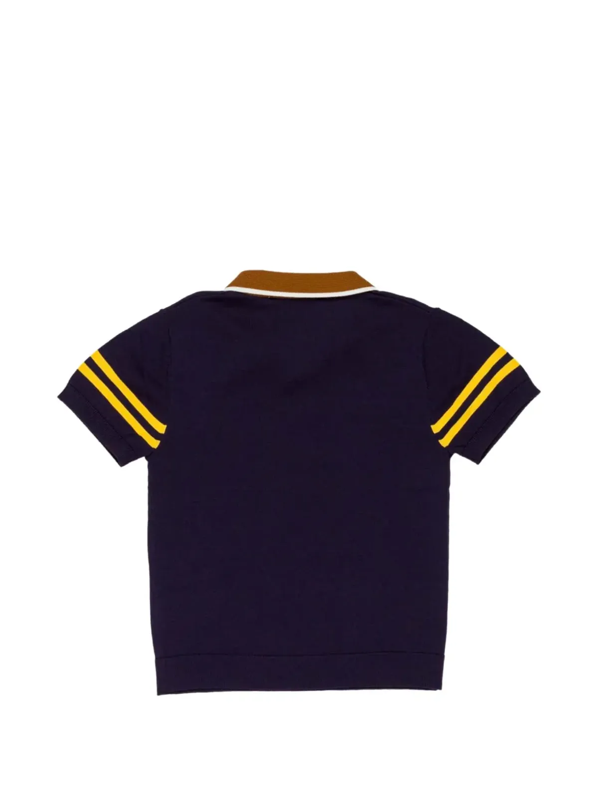 Manuel Ritz Kids ストライプトリム ポロシャツ - 画像2