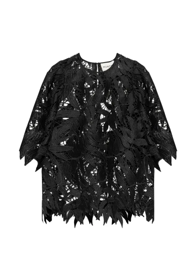 MUNTHE MUNTHE バブルレースブラウスの商品画像