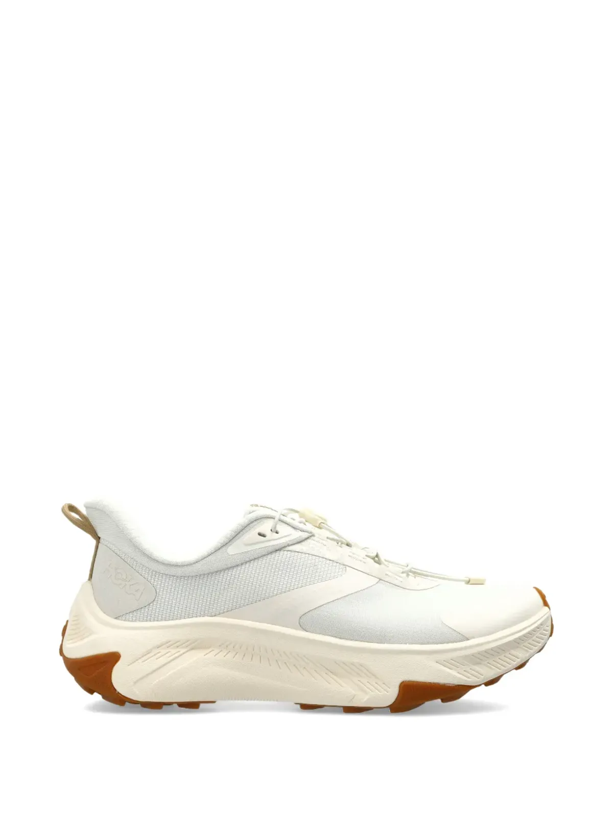 HOKA テクスチャード レースアップ スニーカー - 画像1