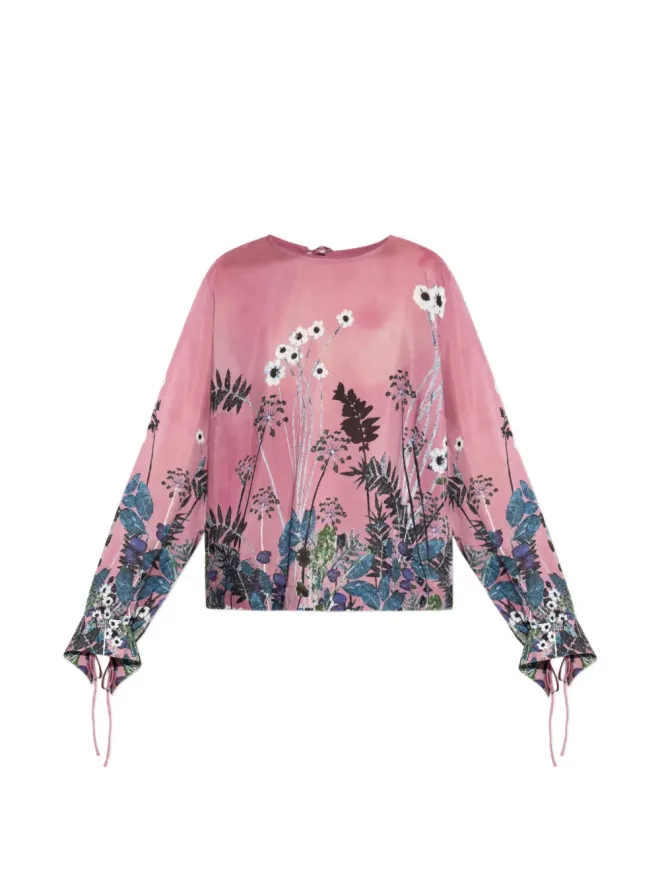 MUNTHE MUNTHE Basilia 花柄プリント ブラウスの商品画像