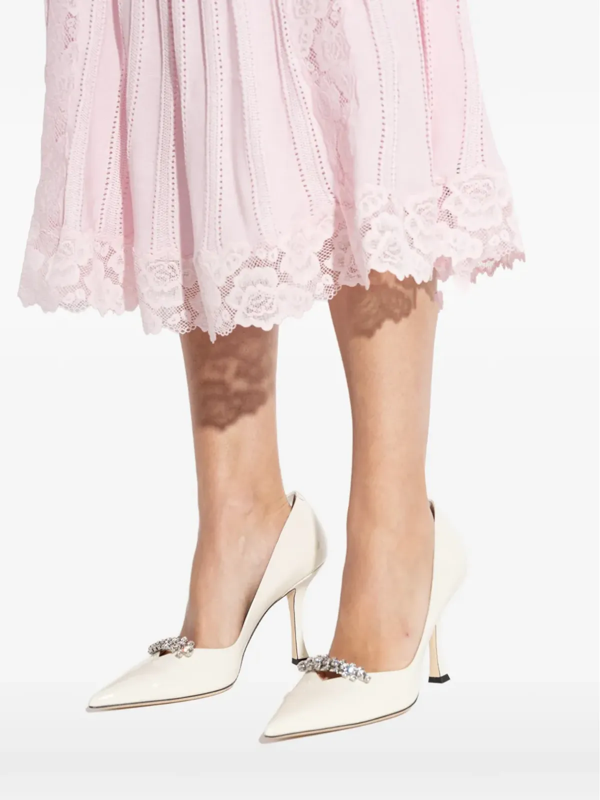 Jimmy Choo Belinda クリスタル装飾パンプス - 画像5