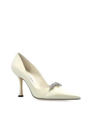 Jimmy Choo Belinda クリスタル装飾パンプス - サムネイル2