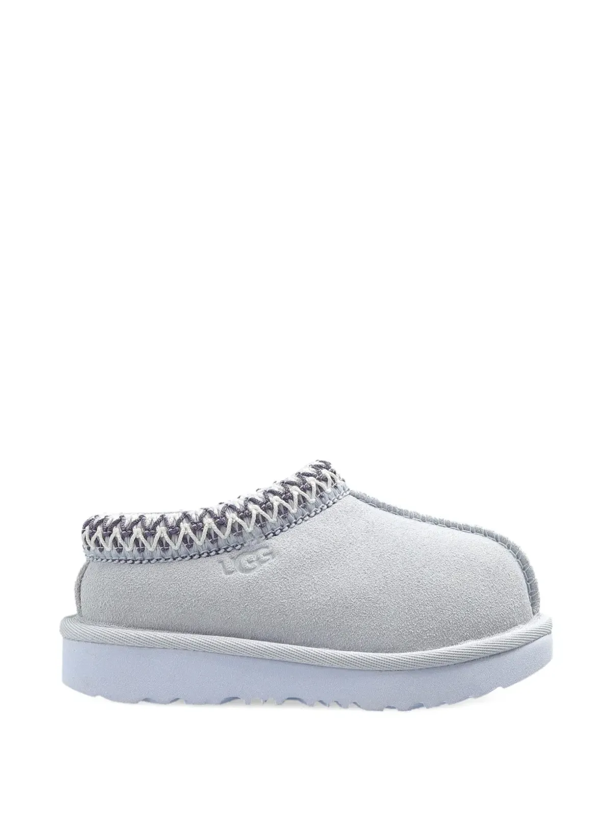 UGG Kids Tasman II suede trimmed slippers - Grey - 画像2