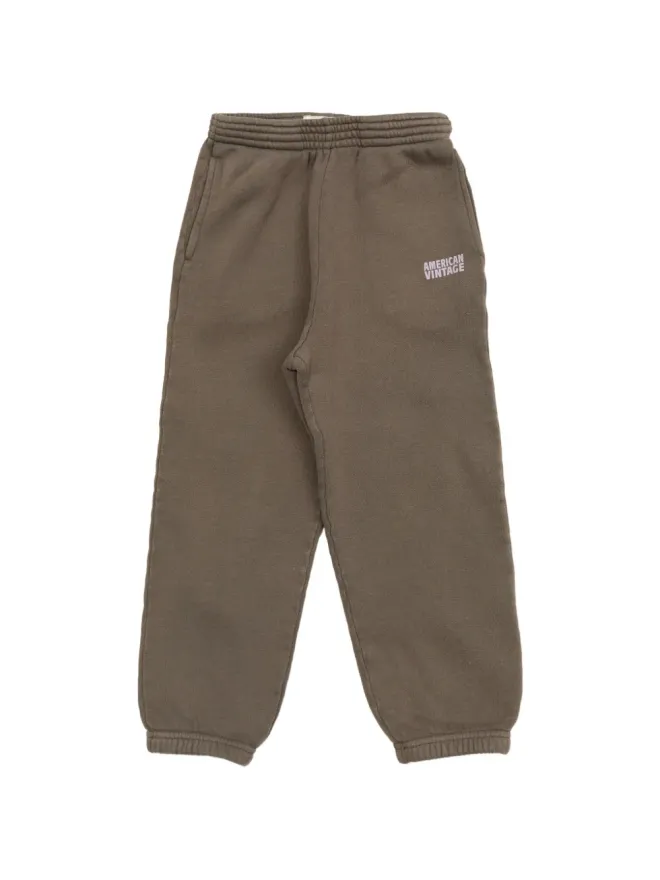 American Vintage Kids American Vintage Kids エラスティックウエストバンド付きカジュアルトラウザー - ブラウンの商品画像