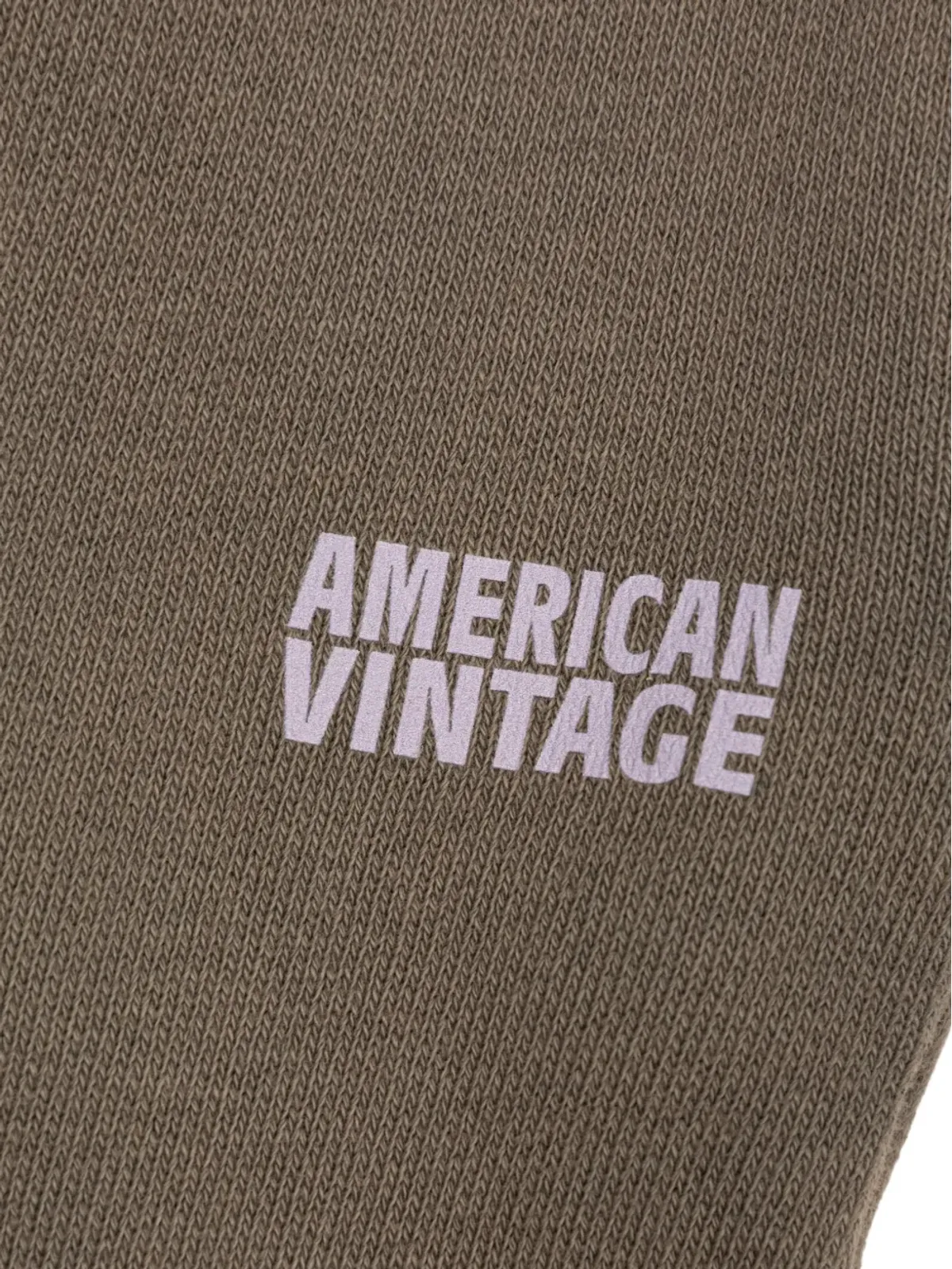 American Vintage Kids エラスティックウエストバンド付きカジュアルトラウザー - ブラウン - 画像3