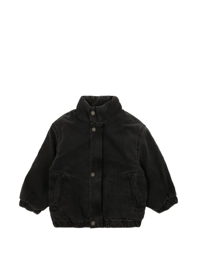 American Vintage Kids American Vintage Kids ボタン付きデニムジャケット - ブラックの商品画像