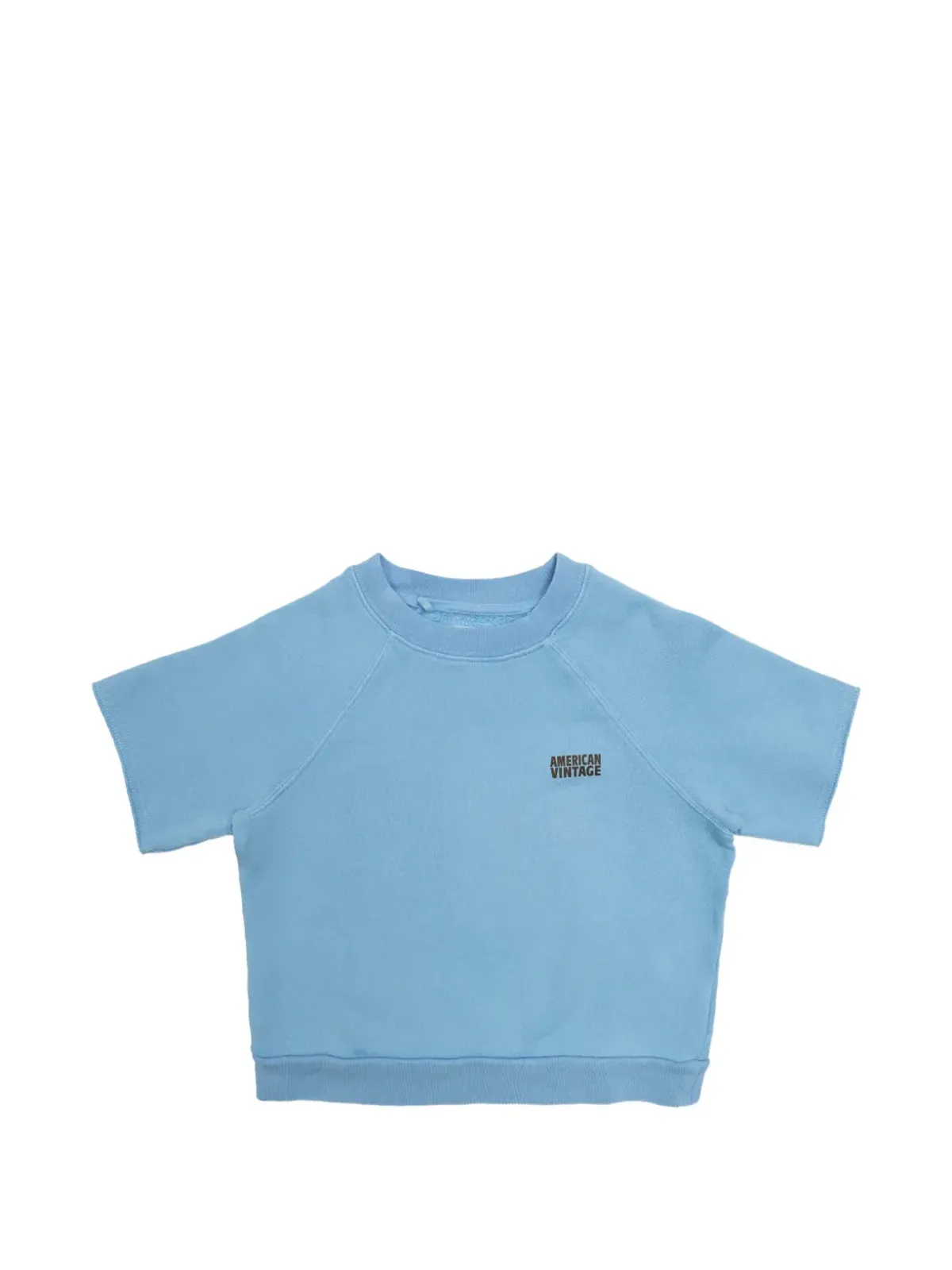American Vintage Kids ロゴディテール Tシャツ - 画像1