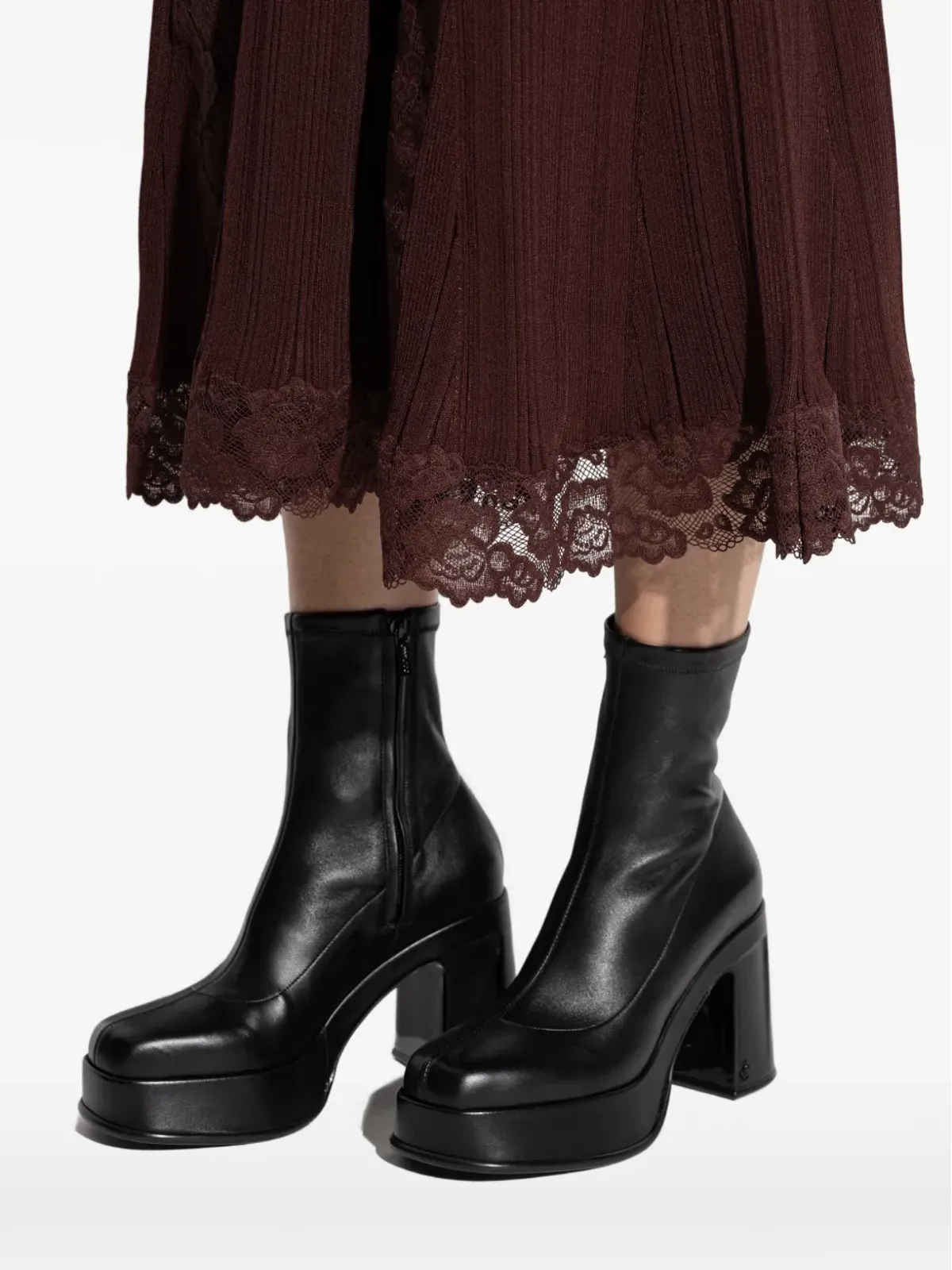Jimmy Choo Hadi AB レザー ブーツ - 画像5