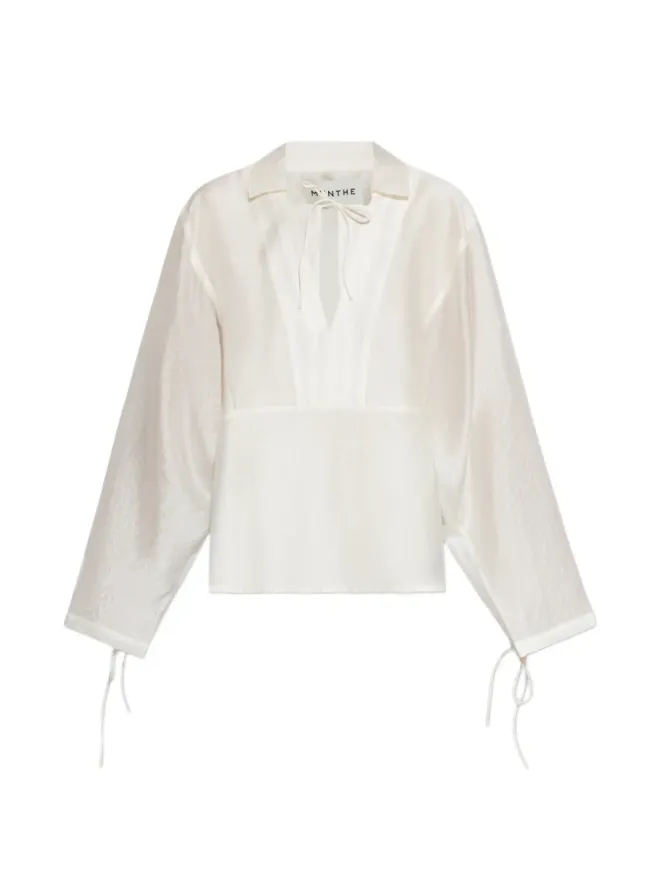 MUNTHE MUNTHE Babette タイネック ブラウスの商品画像
