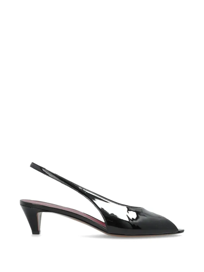 NEOUS NEOUS Hamal ペップトゥ・スリングバックパンプス ブラックの商品画像