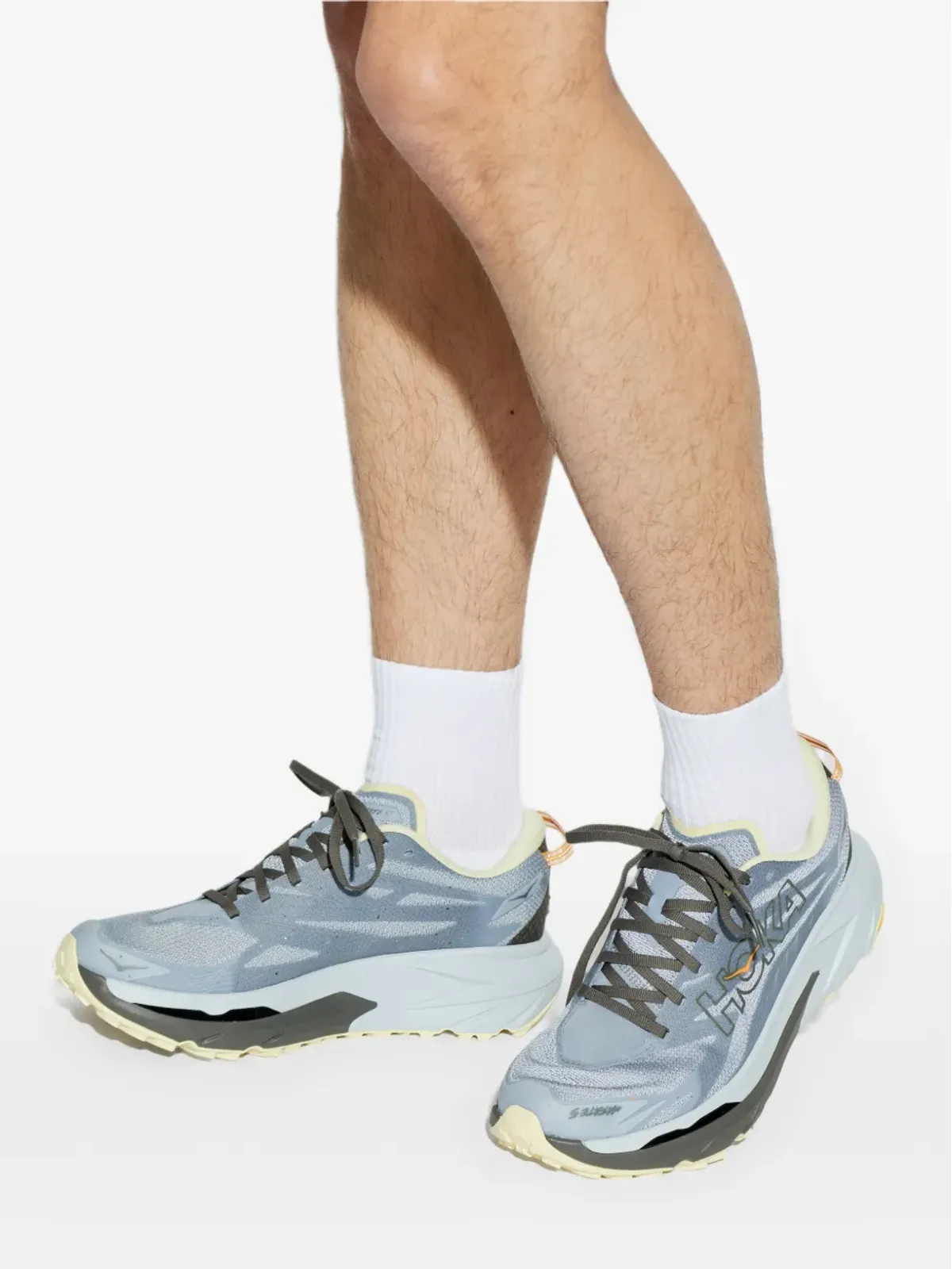 HOKA Mafate ロゴ レースアップ スニーカー - 画像5