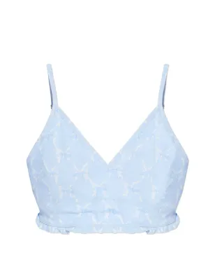 LoveShackFancy エルザ リボン付きフリルトップ - サムネイル1