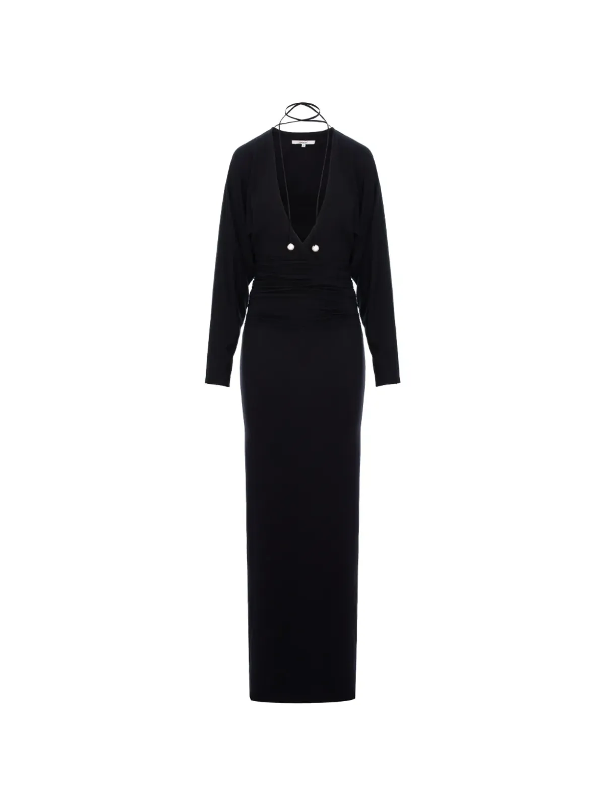 MANURÍ Mika maxi dress - Black - 画像1