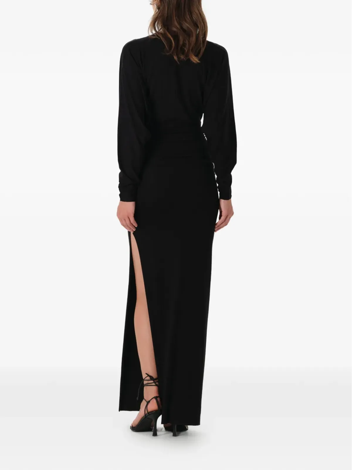 MANURÍ Mika maxi dress - Black - 画像3