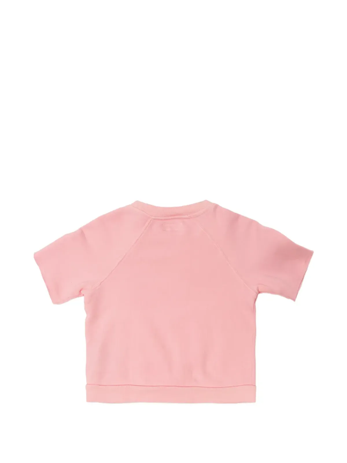 American Vintage Kids ピンクのロゴ入り半袖Tシャツ - 画像2