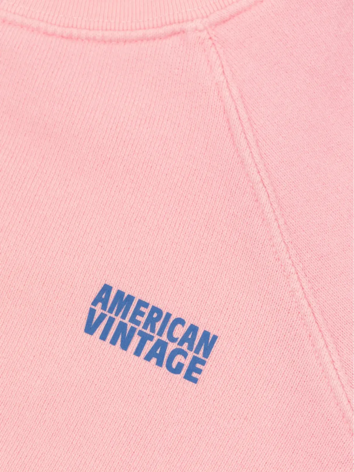 American Vintage Kids ピンクのロゴ入り半袖Tシャツ - 画像4