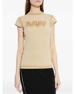 AVAVAV ロゴカットアウトTシャツ - サムネイル3