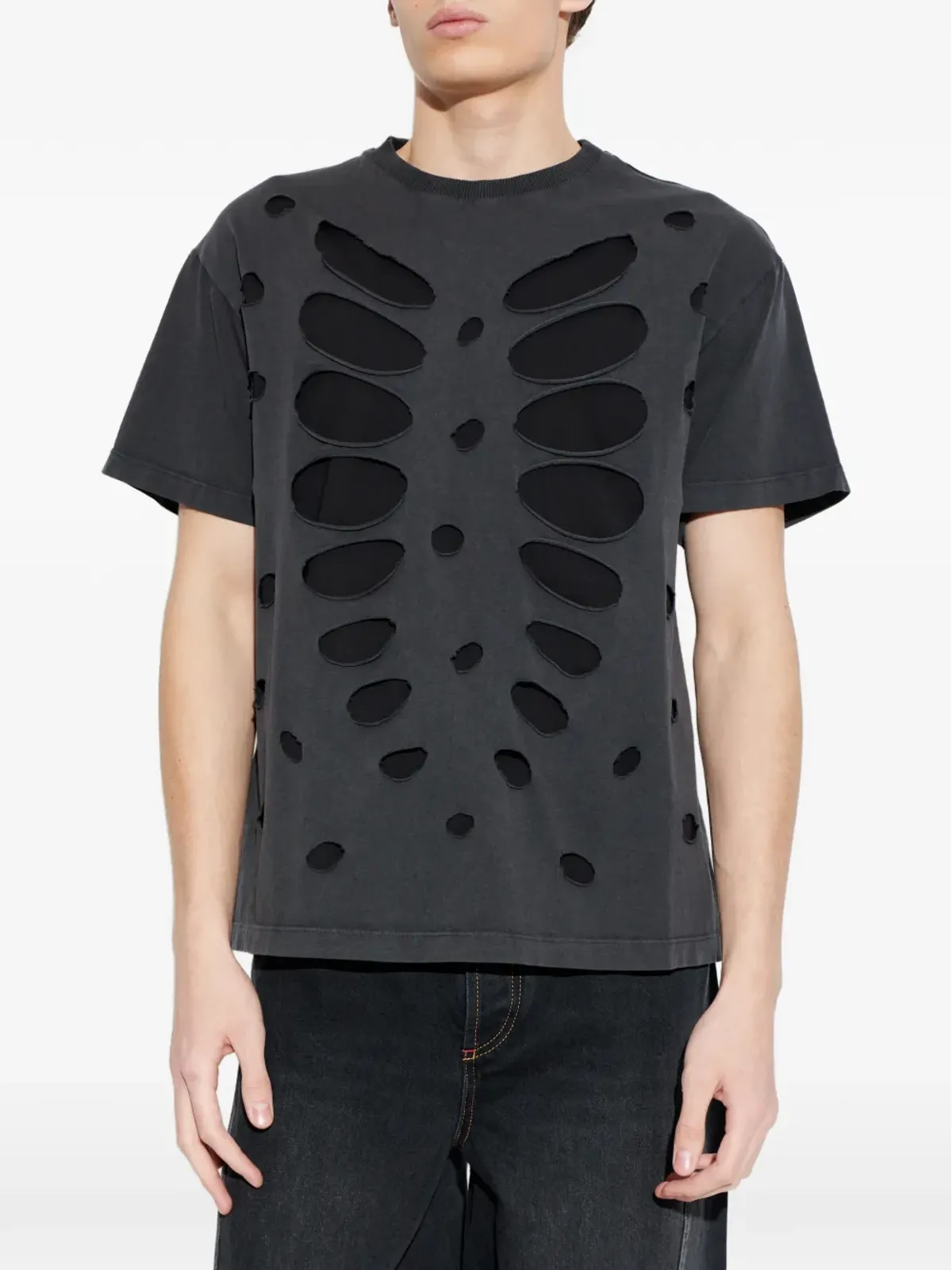 AVAVAV カットアウトTシャツ - 画像3