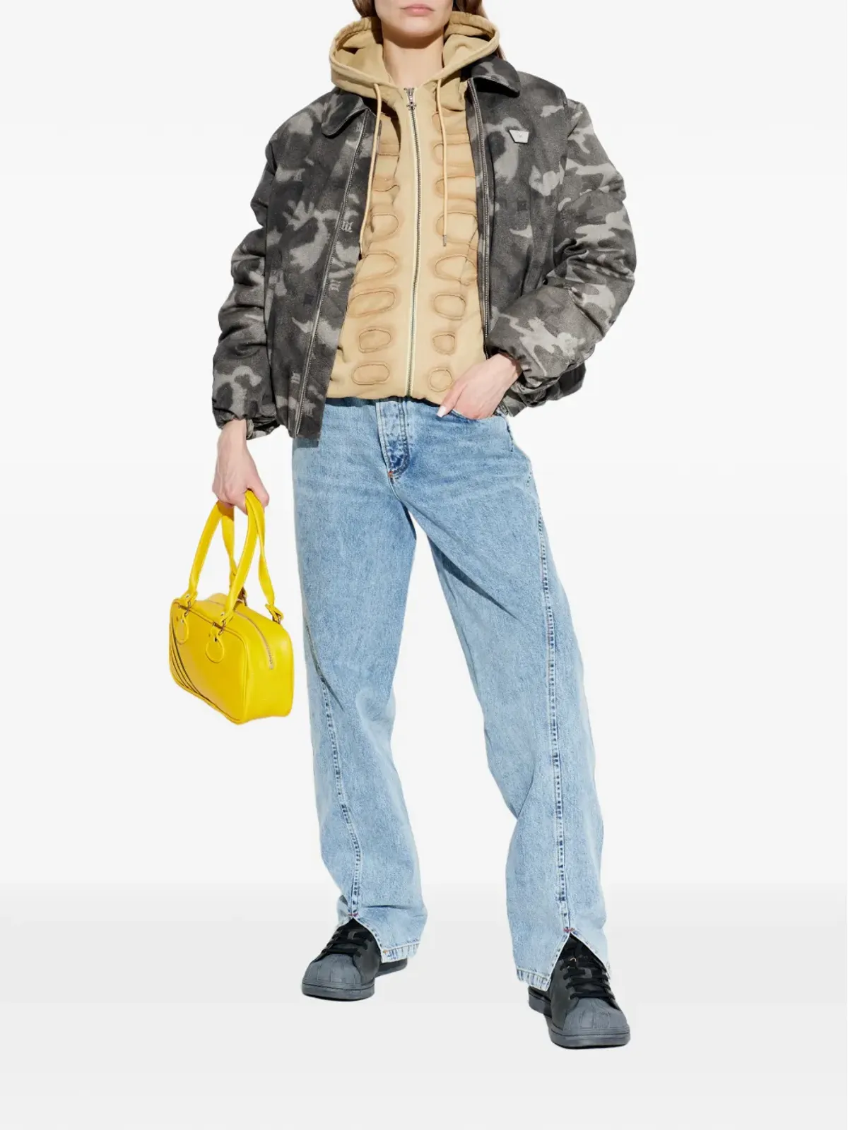 AVAVAV split leg jeans - Blue - 画像2