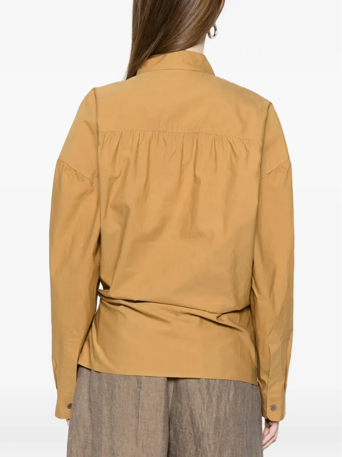 LEMAIRE ラップオーバーシャツ - 画像4