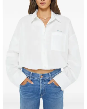 MOTHER Scrunchie Frenchie shirt - White - サムネイル2