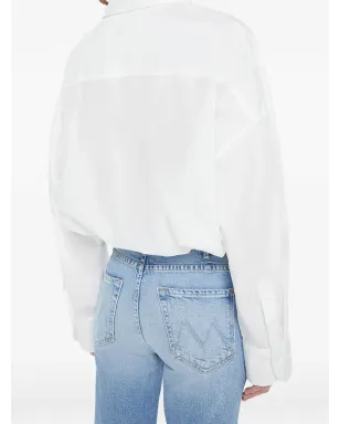 MOTHER Scrunchie Frenchie shirt - White - サムネイル3