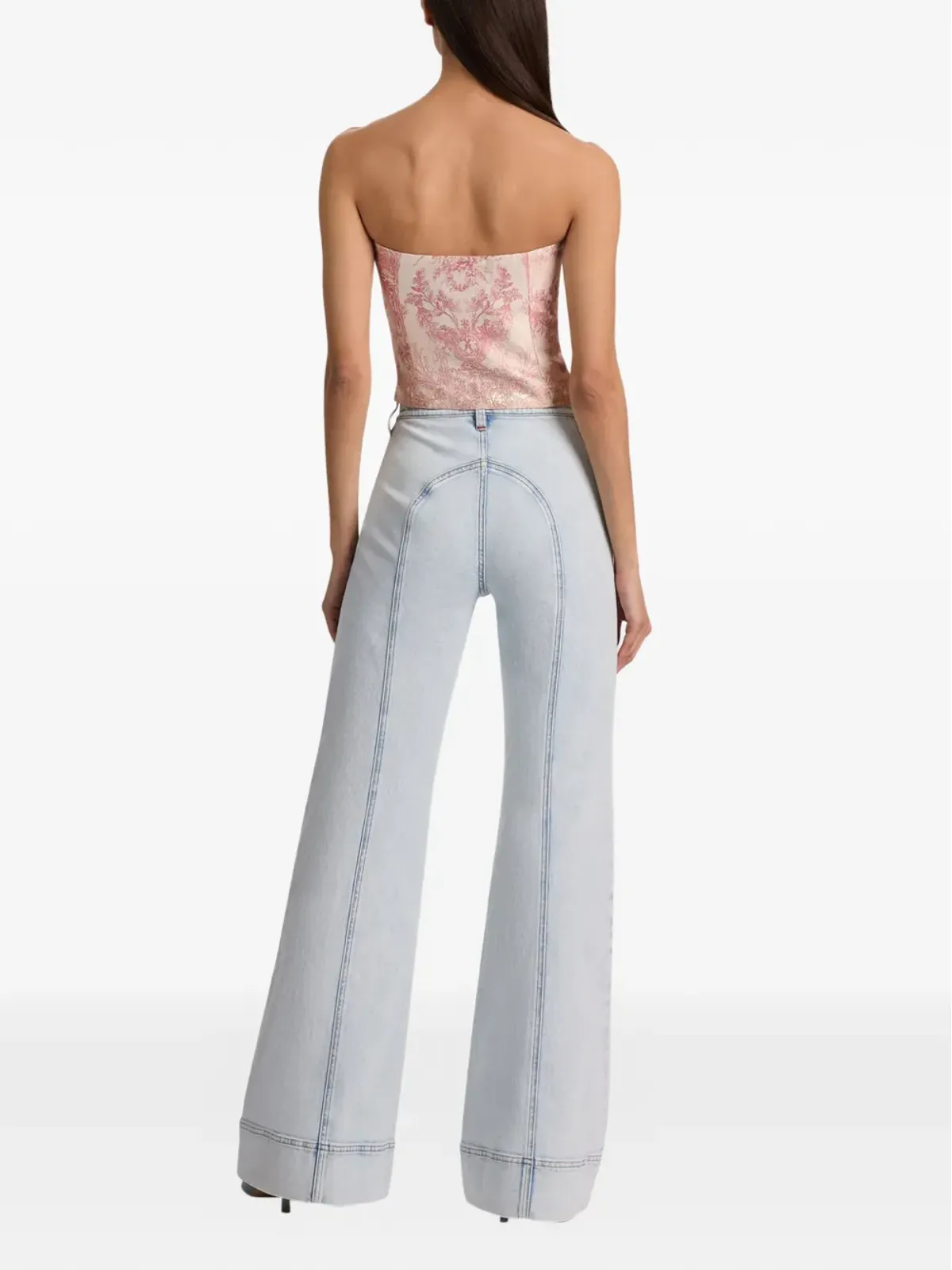 alice + olivia Kelcey ストラップレス ウエストコート - 画像2