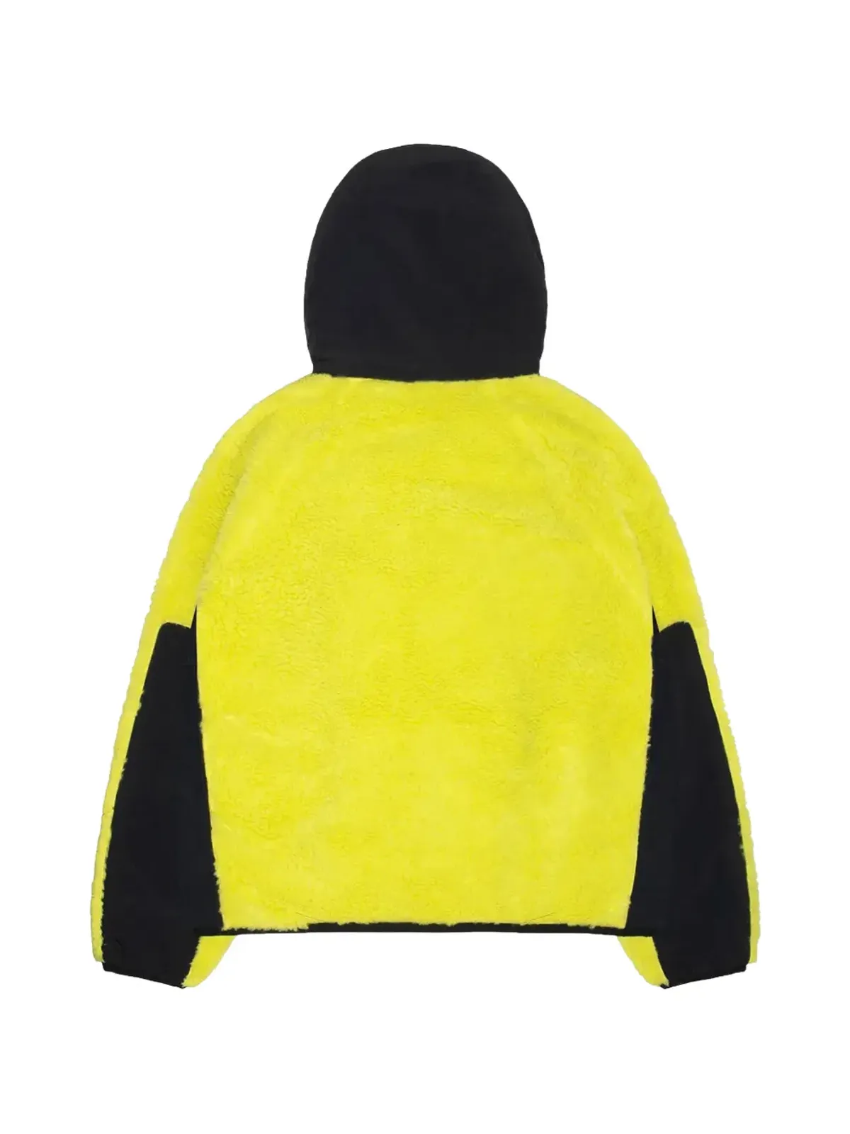 Stüssy sherpa hooded jacket - Yellow - 画像2