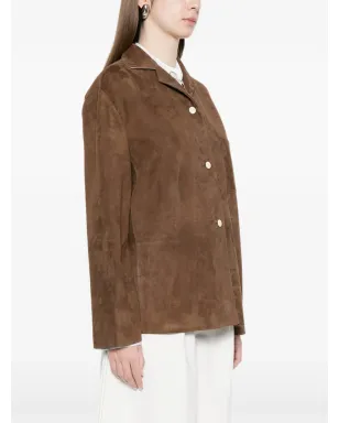 The Row Janine chest-pocket buttoned shirt - Brown - サムネイル3