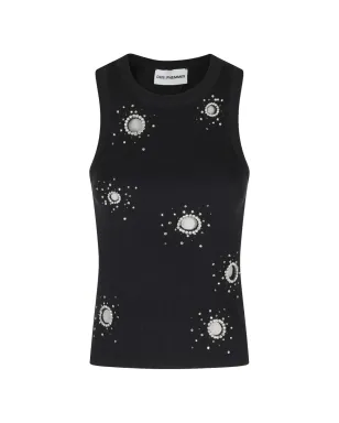 DES PHEMMES エンベリッシュド タンクトップ - サムネイル1