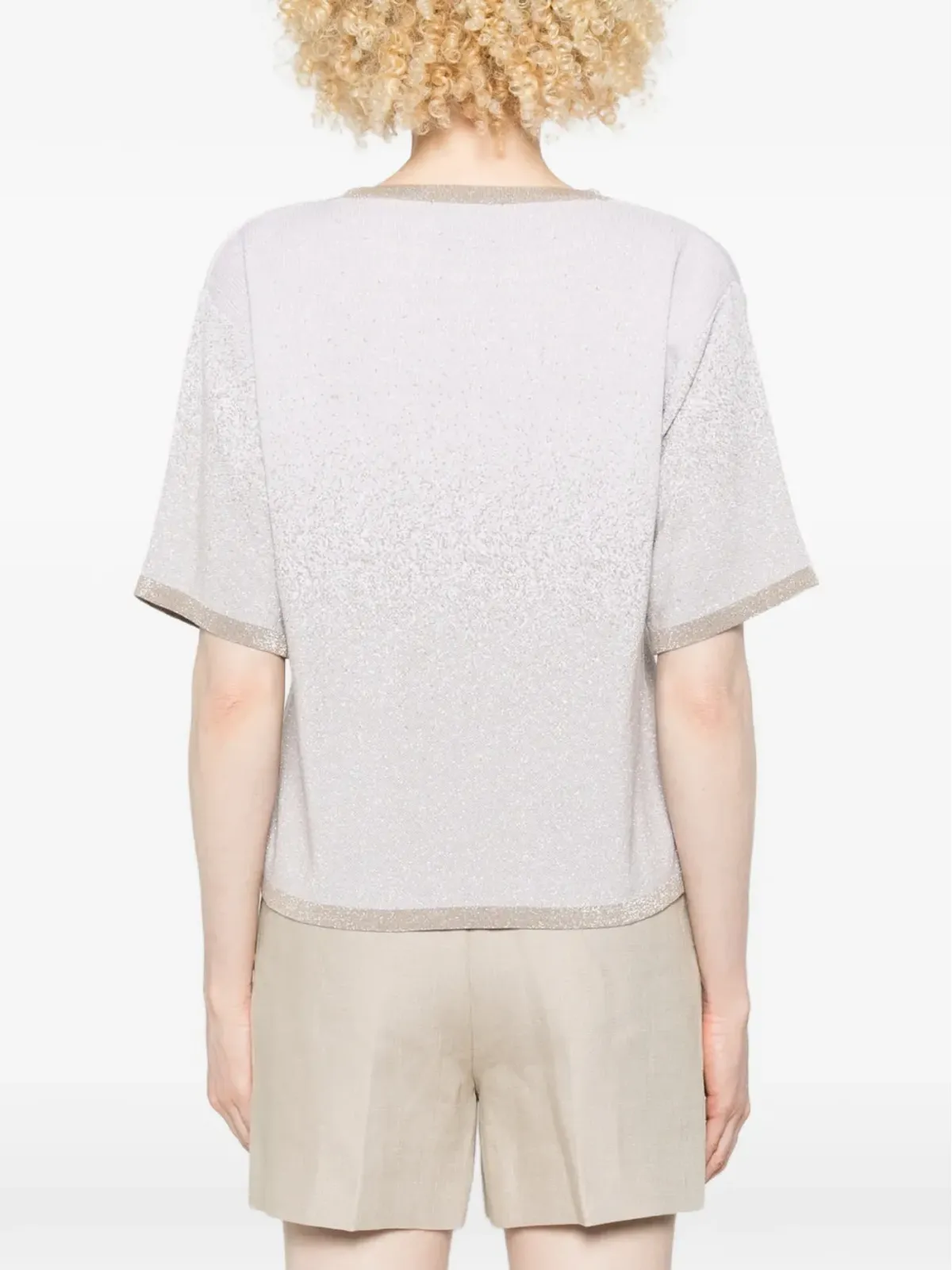 Intrecci クルーネックTシャツ - 画像4