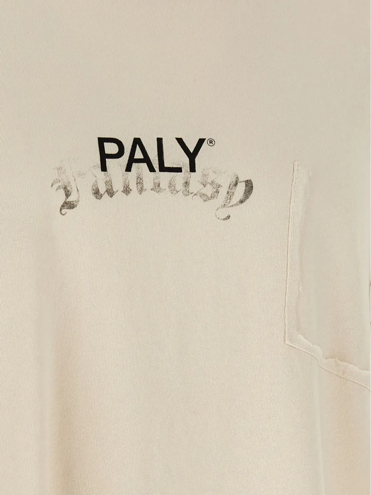 Paly ロゴポケットTシャツ - Neutrals - 画像3