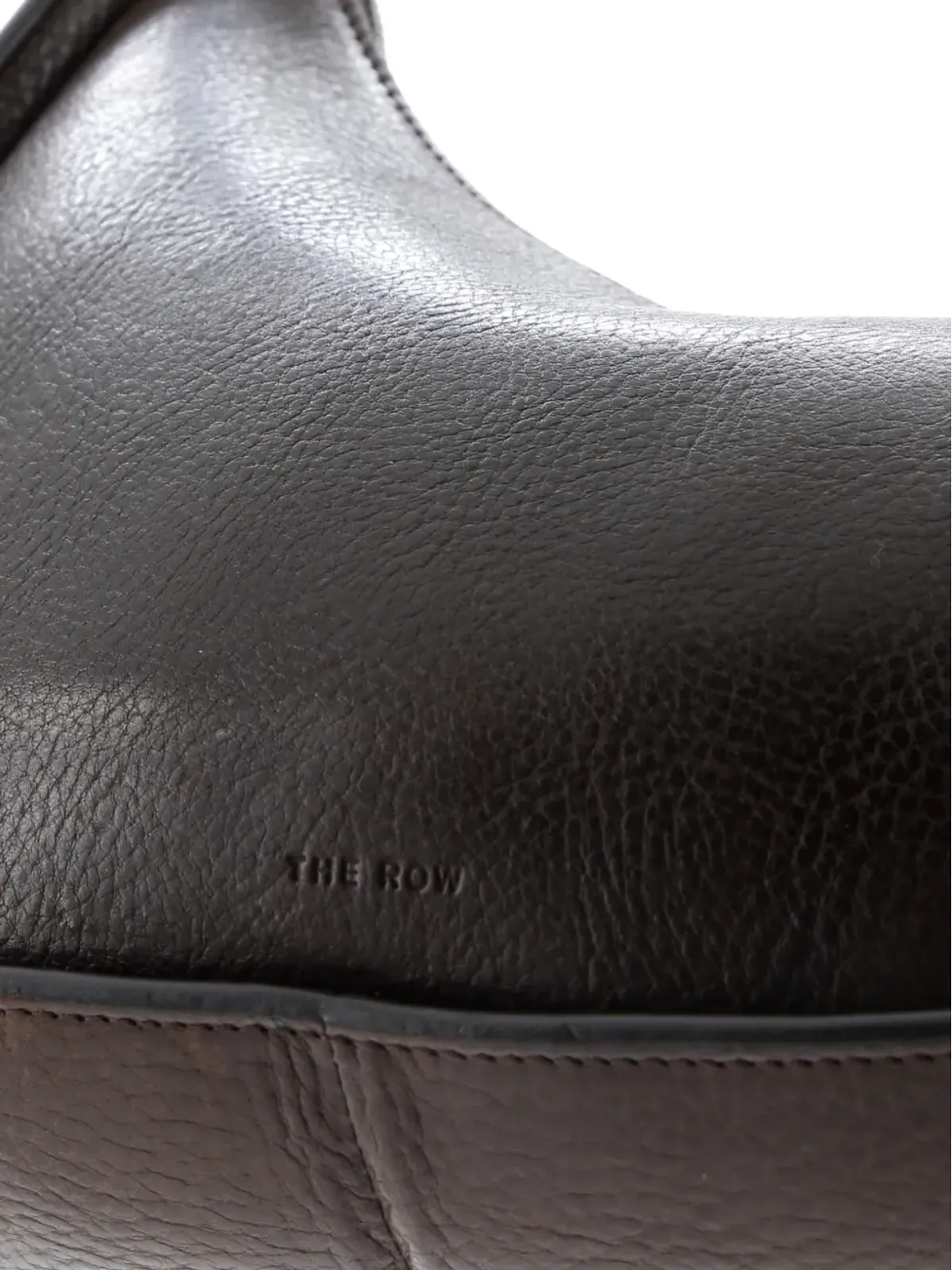 The Row Pre-Owned 半月型ショルダーバッグ レザー ホーボーバッグ - Brown - 画像5