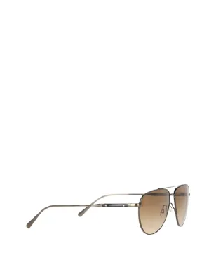 Brunello Cucinelli Vintage x Oliver Peoples パイロットフレームサングラス - グレー - サムネイル2