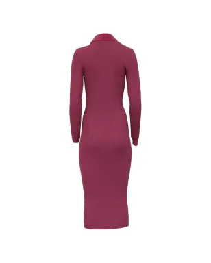 STAUD Celina ribbed button dress - サムネイル2