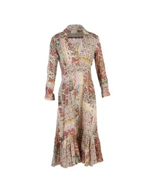 Etro Vintage プリント柄ミディ丈シャツドレス - サムネイル1