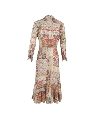 Etro Vintage プリント柄ミディ丈シャツドレス - サムネイル2
