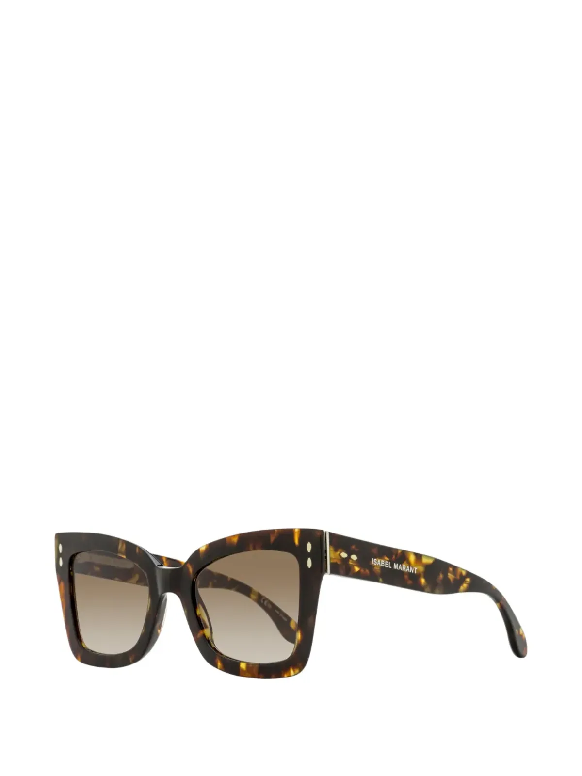 Isabel Marant Eyewear 103/S ジオメトリックフレーム サングラス - ブラウン - 画像2