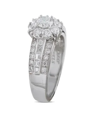 Van Cleef & Arpels Arpels Fleurette diamond ring - Silver - サムネイル1
