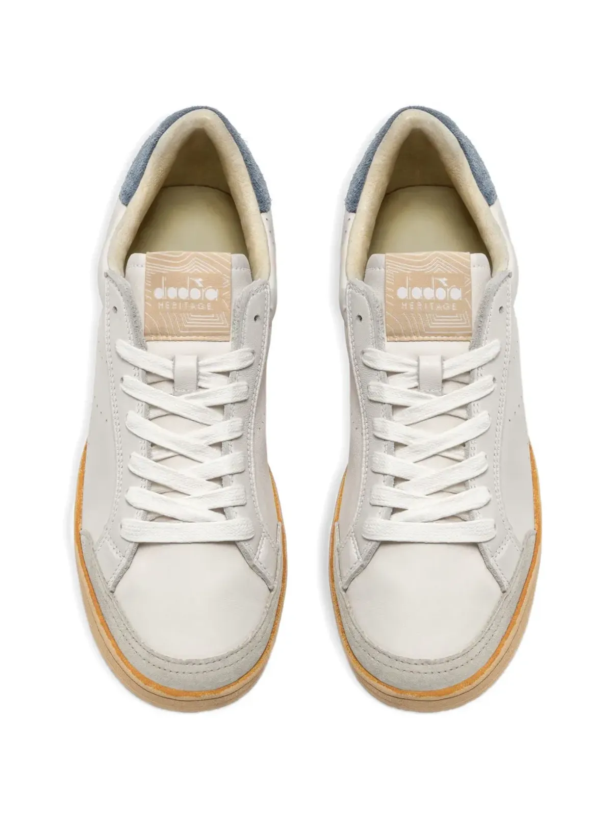 Diadora Prestige Plain ビンテージ スニーカー - 画像4