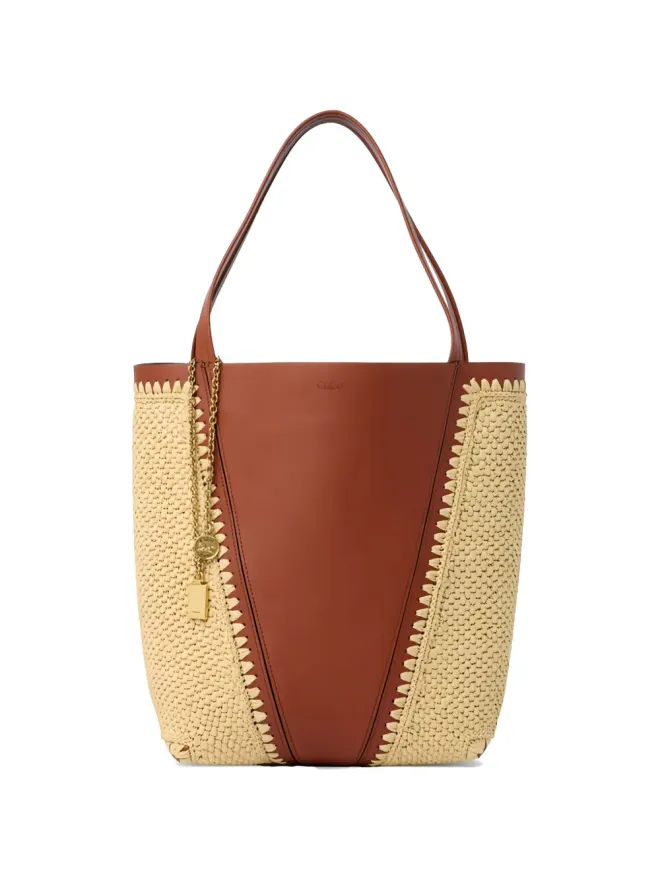 Chloe Chloé ロゴディテール チャームディテール トートバッグの商品画像