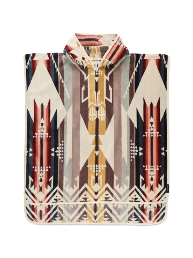 Pendleton Pendleton フード付き幾何学模様のタオルチーフの商品画像